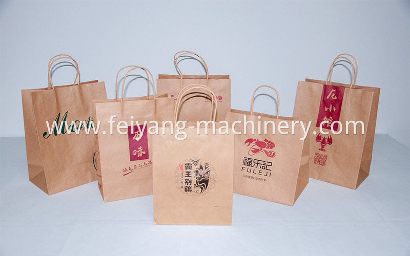 Paper Bags Colorful Twisted Paper Rope